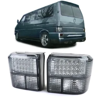 LED Rückleuchten Heckleuchten Schwarz Smoke für VW T4 IV ab 1990-2003
