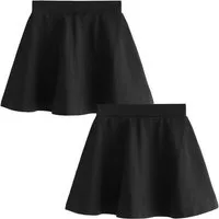 Clarks Minirock Clarks Jersey-Schulröcke, 2er-Pack (2-tlg)