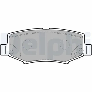 Delphi Bremsbel?ge hinten Dodge Journey Nitro Jeep Cherokee Compass Wrangler
