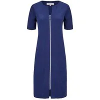 Ringella Sommerkleid Ringella Damen Frottee Kleid Reißverschluss Gr. 38 (1-tlg) klassisches Hauskleid aus Stretchfrottier