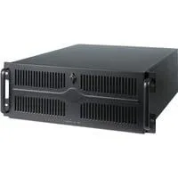 UNC-411E-B-OP, Server-Gehäuse schwarz, 4 Höheneinheiten