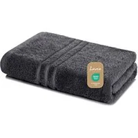 Lavea Badetuch Duschtuch 100x150 cm Elena Frottee Duschhandtuch, 100% Baumwolle, 500 g/m² Frottier, weich & saugstark, pflegeleicht