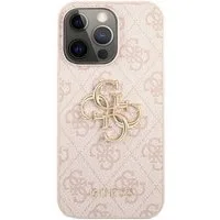 Guess Handytasche GUHCP13X4GMGPI Hard Cover iPhone 13 Pro Max Pink Hülle