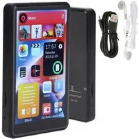 TWUFY 16GB MP3 Player Bluetooth 5.0 mit 4" TFT Farbbildschirm MP3-Player (16 GB, bluetooth, HiFi Musik Kinder MP3 Player mit Lautsprecher, Touch-Tasten)