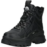 Buffalo Buffalo Stiefelette Lederimitat Schnürstiefelette