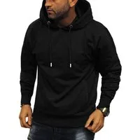 RMK Kapuzenpullover Herren Hoodie Pullover mit Kapuze Langarmshirt Longsleeve mit Taschen
