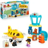 LEGO® Erster Besuch im Flughafen (10443), LEGO DUPLO Town Konstruktionsspielsteine, (23 St), Made in Europe