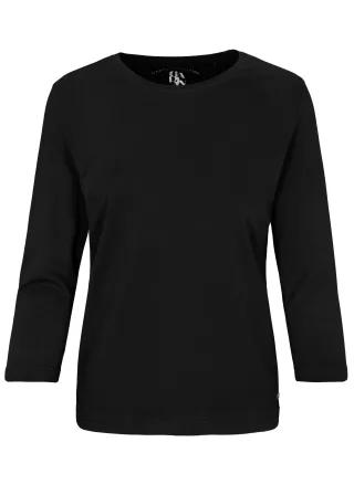 CLARINA - NOS Rdh.-Shirt, 3/4 Arm, uni - Gr. - 46