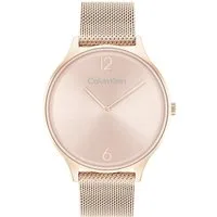 Calvin Klein Quarzuhr TIMELESS 2H 25200002, Armbanduhr, Damenuhr, Mineralglas, Edelstahlarmband