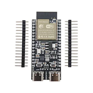ESP32-C6-DevKitC-1 Development Board ESP32-C6 N4 Wi-Fi 6 Bluetooth 5 LE RISC-V 160 MHz 512KB SRAM 12-Bit ADC SPI UART I2