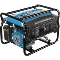 oyajia Stromerzeuger 4-Takt 7.0 HP 2200W BS2500 Stromerzeuger Generator, 2,2 in kW, (Komplett-Set), Benzin Generator Stromerzeuger 230V Steckdose