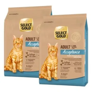 SELECT GOLD Acceptance Adult Geflügel und Leber 2x2,5 kg