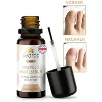 bedrop Nagelpflegeserum Nagelpflege mit hochdosiertem Propolis & 4 ätherischen Ölen, Zur Unterstützung bei Nagelpilz und Nagelpflege