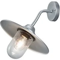 Home4Living Außen-Wandleuchte Wandleuchte Aussenwandlampe E27 Aussenleuchte Wandlampe, ohne Leuchtmittel, verzinkt