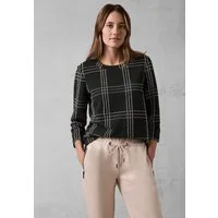 CECIL 3/4-Arm-Shirt aus softem Materialmix