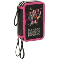 safta Federmäppchen Demon Hunters Kpop Energy triple Federmappe 37pcs