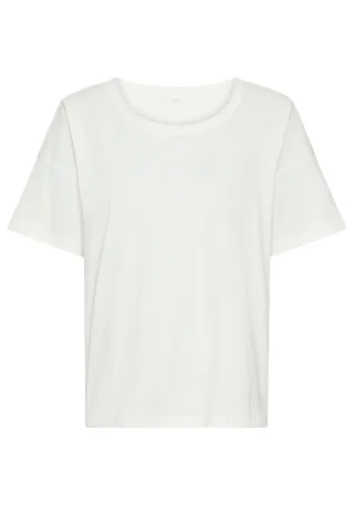 LASCANA - Vivance Dreams VD T-Shirt ecruyellow - Gr. - 42