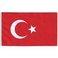 vidaXL Flagge, Fahne der Türkei 90 x 150 cm