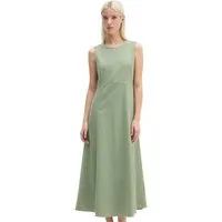 Marc O'Polo Midikleid aus Organic-Cotton-Lyocell-Leinen-Mix