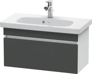 Duravit DuraStyle Waschtischunterbau wandhängend Graphit & Weiß Matt 730x368x398 mm - DS639904918 DS639904918