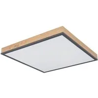 GLOBO LIGHTING LED Deckenleuchte, LED-Leuchtmittel fest verbaut, Warmweiß, LED Panel Deckenleuchte LED Deckenpanel Bürolampe Decke