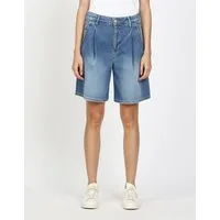 GANG Bermudas 94WANDA BERMUDA mit Bundfalten vorn