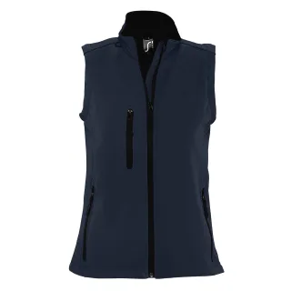 SOLS Damen Rallye Softshell-Bodywarmer / Softshell-Weste (Marineblau)