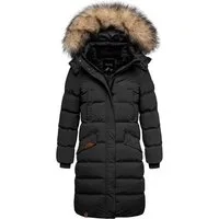 REPUBLIX Winterjacke JUNIPER Damen Gefütterte Dicke Glanz Winter Jacke Mantel Parka mit Kapuze