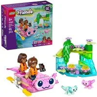 LEGO® Axolotl-Abenteuerboot (42681), LEGO Friends Konstruktionsspielsteine, (95 St), Made in Europe