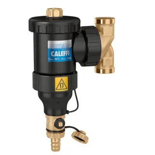 Caleffi Dirtmag Schlammabscheider 545303 Ø 28mm, Technopolymer-Gehäuse, mit Magnet, Klemmverschraubung