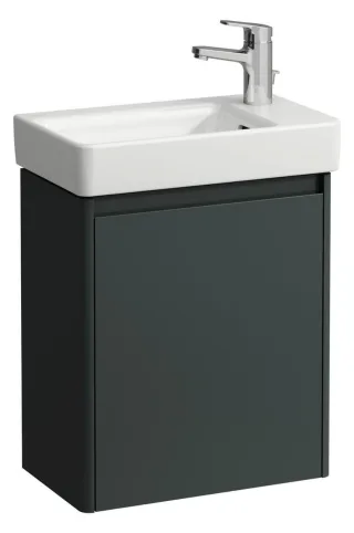 LAUFEN Waschtischunterschrank BASE 2.0 262x454x522 1 Tür m. Griffmulde f.WT H815954 verkehrsgrau, H4 H4112321082661