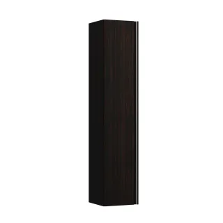LAUFEN Hochschrank BASE 335x350x1650 1Tür Scharn. li 5 Ablg. Griff alu eloxiert ulme dunkel, H403031 H4030311102631