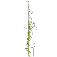DanDiBo Rankhilfe Metall Rankgitter 135 cm 93999 Kletterhilfe Bodenstecker, Blumenhalter Ranksäule