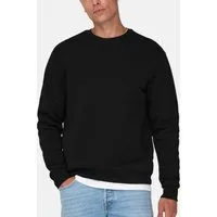 ONLY & SONS Sweatshirt Ceres (1-tlg) Sweatshirt - Baumwolle - Atmungsaktiv - Weiche, gebürstete Innenseite