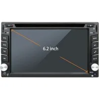 GABITECH 6.2" 2 DIN Carplay Android 13 Autoradio GPS Navi BT WIFI DVD Autoradio (Universal 2 DIN Autoradio- Drahtlos Carplay und Android Auto)