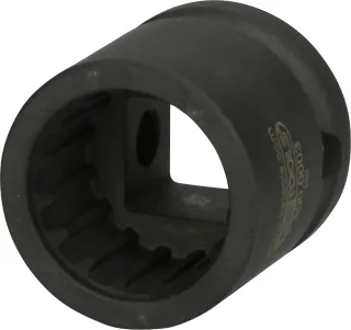 KS Tools 1/2" Spezial Stecknuss mit Sonderprofil, phosphatiert, 30 mm - 400.0003