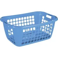 Sunware Wäschekorb Sunware Wäschekorb Basic 79L blau 65 x 45 x 27 cm