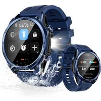 DOOGEE ANYWISE W1 PRO, 178 Sportmodi, Dualband-GPS (L1+L5), 1.43", 550mAh Smartwatch (1.43" cm), 24h Herzfrequenz & Blut Sauerstoff