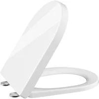 GarveeMore WC-Sitz Toilettendeckel mit Absenkautomatik D-Form
