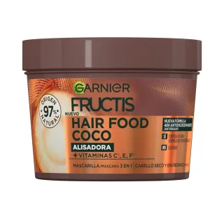 Fructis Hair Food Kokosnuss-glättungsmaske 390 ml