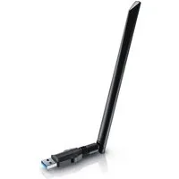 Aplic WLAN-Stick WIFI Adapter 1200MBit/s, 2,4Ghz + 5Ghz Dual Band, externe Antenne, USB 3.2 Gen.1 Netzwerk Dongle, für PC Desktop Laptop, auch Windows 11