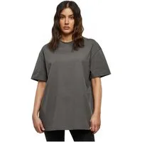 urbandreamz T-Shirt Damen Kurzarm Rundhals Oversized Boyfriend Shirt weit lang