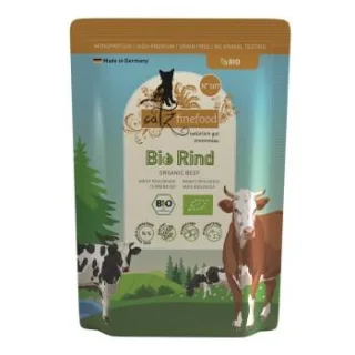 Catz finefood Nassfutter Katze Bio Adult No. 507 Rind 24x85 g