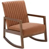 WAHSON OFFICE CHAIRS Schaukelstuhl Lederbezug Schaukelstuhl Sessel