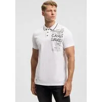 CAMP DAVID Poloshirt aus Baumwolle