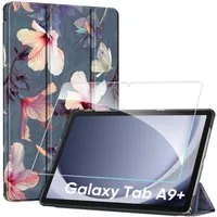 Fintie Tablet-Hülle für Samsung Galaxy Tab A11+ Plus 11" 2025 / Tab A9+ Plus 11 Zoll 2023 11 Zoll, mit Schutzfolie, Ultradünne Kunstleder Schutzhülle mit Standfunktion