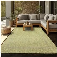 SIMPEX24 Outdoorteppich Unicolor - Einfarbig, Läufer, Höhe: 5 mm, Teppich Wetterfest Balkon Küchenteppich Flachgewebe Sisaloptik