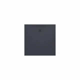 LAUFEN Duschwanne Pro aus Marbond 900x900x30 Ablauf seitlich Anthrazit, H2109560780001 H2109560780001