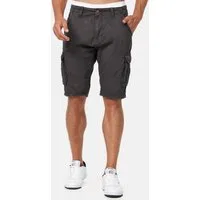 Indicode Cargoshorts Herren Monroe Cargo Cargo Shorts Herrenshorts mit 6 Taschen inkl. Gürtel