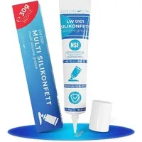 Lobenswerk Schmierfett Silikonfett für Kaffeevollautomaten, 30 g, Schmierfett für Armaturen, Dichtungen, O-Ringe